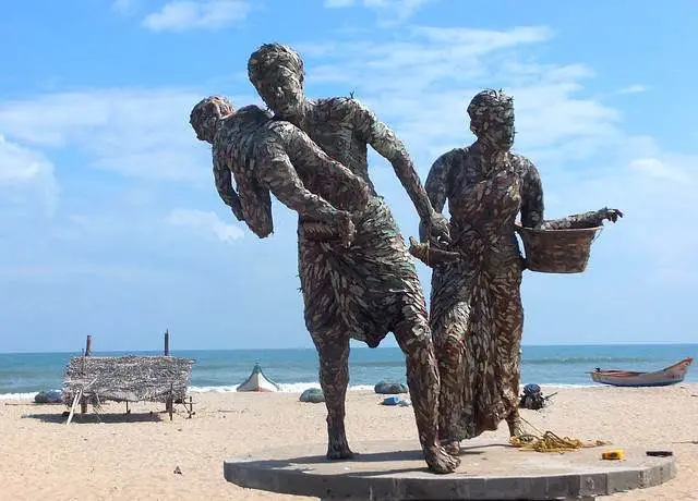 Beaches in Pondicherry- Veera beach