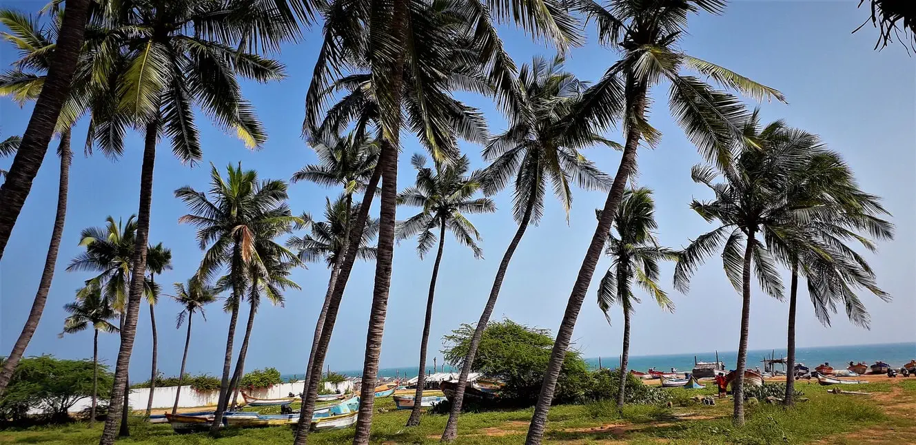 pondicherry itinerary Auro beach
